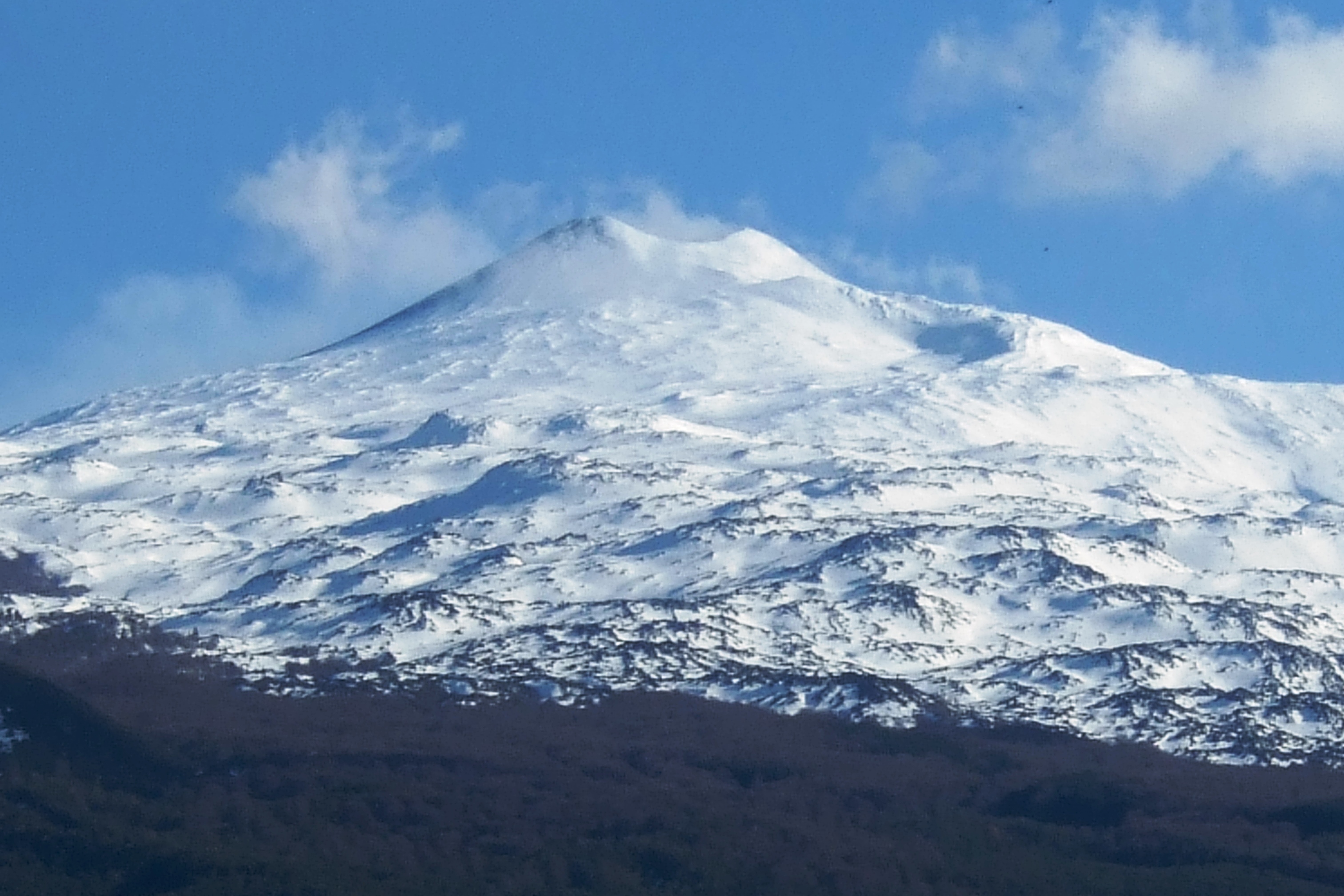 Photo:  Mount Etna from Randazzo